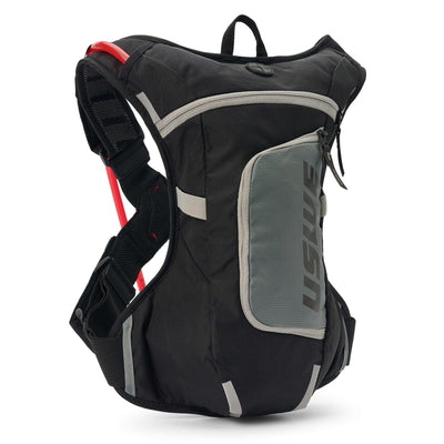 USWE MOTO Hydro 4L Hydration System Backpack - Black/Grey 8Lines Shop - Fast Shipping