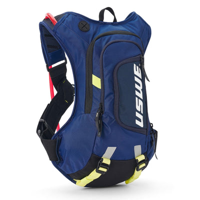 USWE MOTO Hydro 8L Hydration System Backpack - Factory Blue 8Lines Shop - Fast Shipping