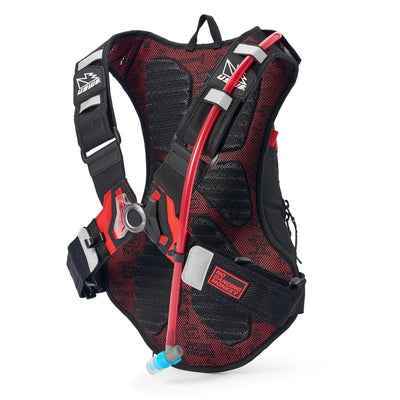 USWE MTB Hydro 8L Hydration System Backpack - Black/Red 8Lines Shop - Fast Shipping