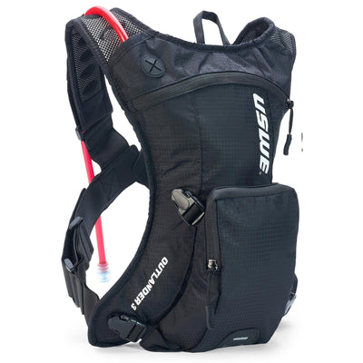 USWE Outlander 3L Hydration System Backpack - Carbon Black 8Lines Shop - Fast Shipping