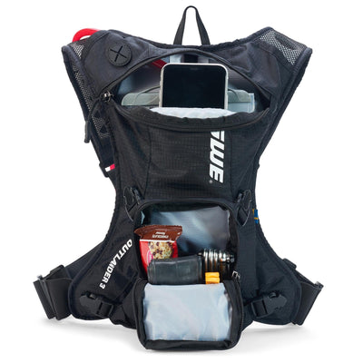 USWE Outlander 3L Hydration System Backpack - Carbon Black 8Lines Shop - Fast Shipping