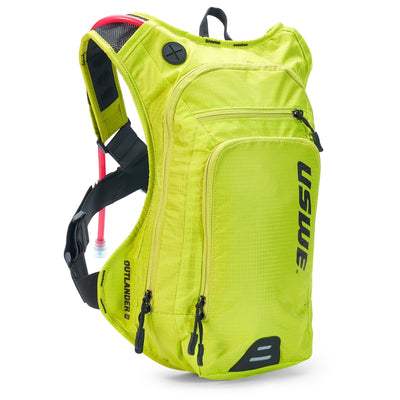 USWE Outlander 9L Hydration System Backpack - Crazy Yellow 8Lines Shop - Fast Shipping