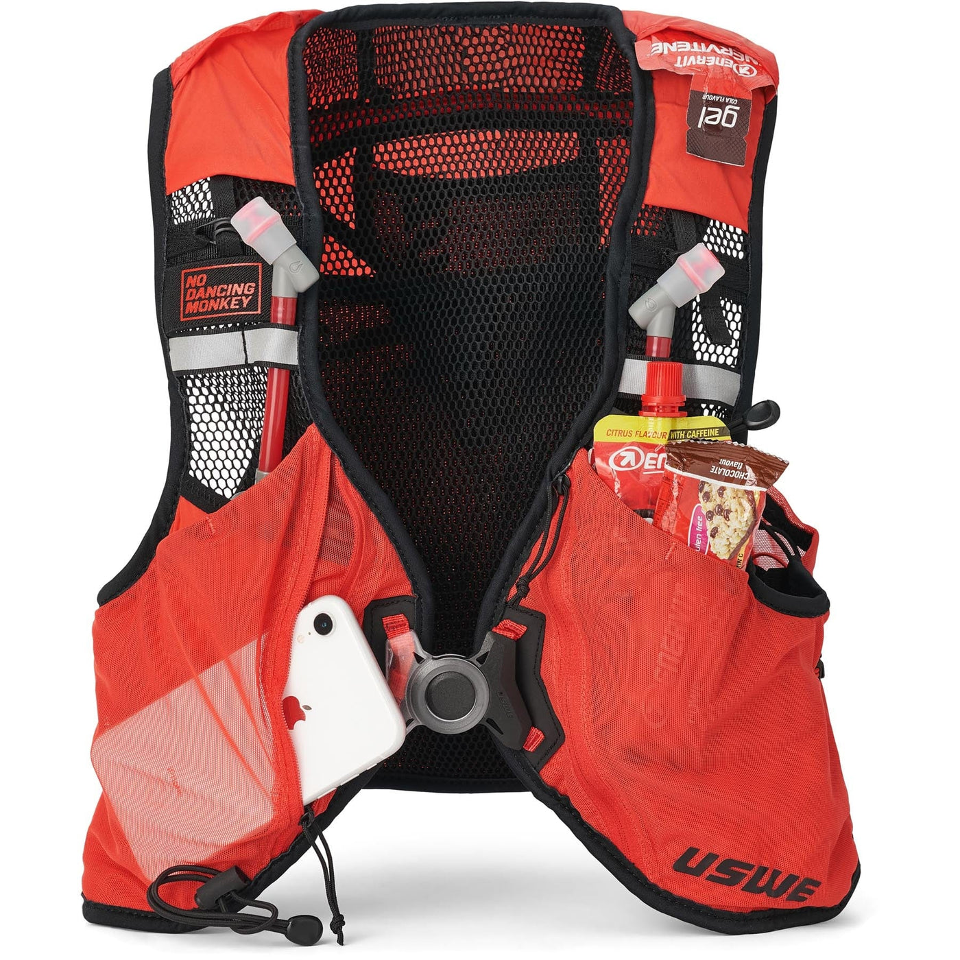 USWE Pace 14L Trail Running / Hiking Hydration Vest - Red 8Lines Shop - Fast Shipping