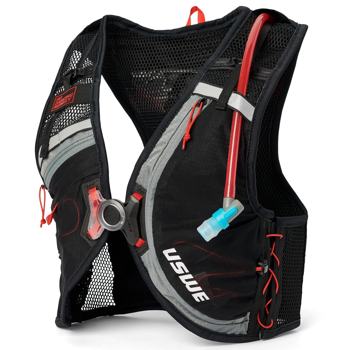 USWE Rush Bike 8L Hydration System Vest - Black/Grey 8Lines Shop - Fast Shipping