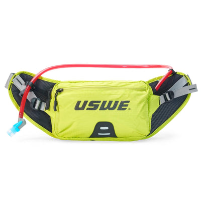 USWE Zulo 2L Hydration System Waist Pack - Crazy Yellow 8Lines Shop - Fast Shipping