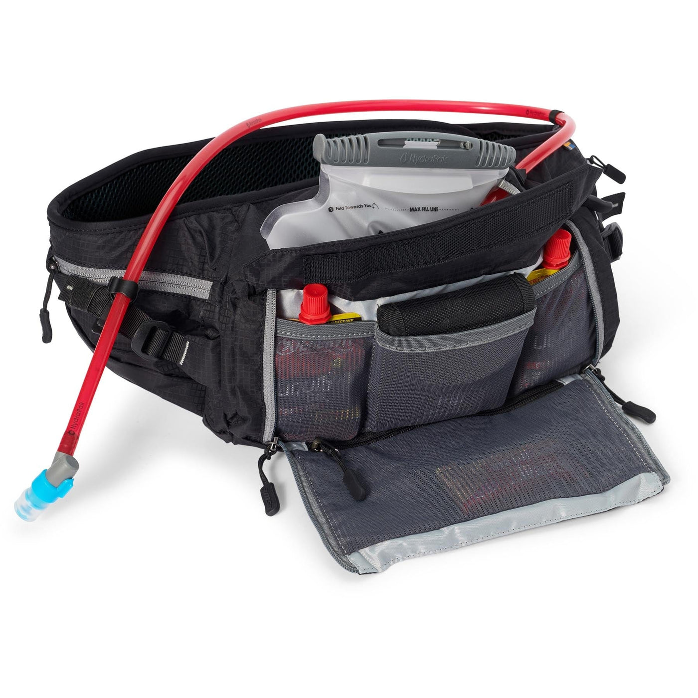 USWE Zulo 6L Hydration System Waist Pack - Carbon Black 8Lines Shop - Fast Shipping