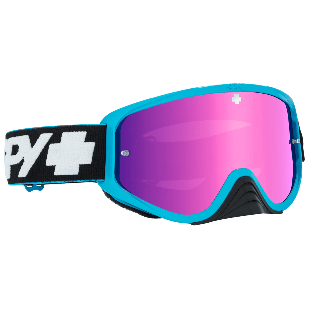 SPY WOOT Race Motocross Goggles - Speedway Matte Purple + Bonus