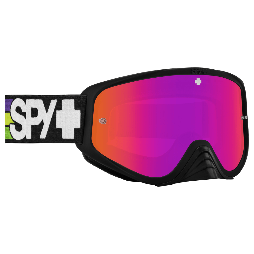 SPY WOOT Race Motocross Goggles - Speedway Matte Purple + Bonus