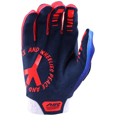 Troy Lee Designs Gloves AIR Lucid - White/Blue