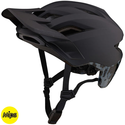 Troy Lee Designs FLOWLINE SE MIPS Helmet Radian Camo - Black/Gray