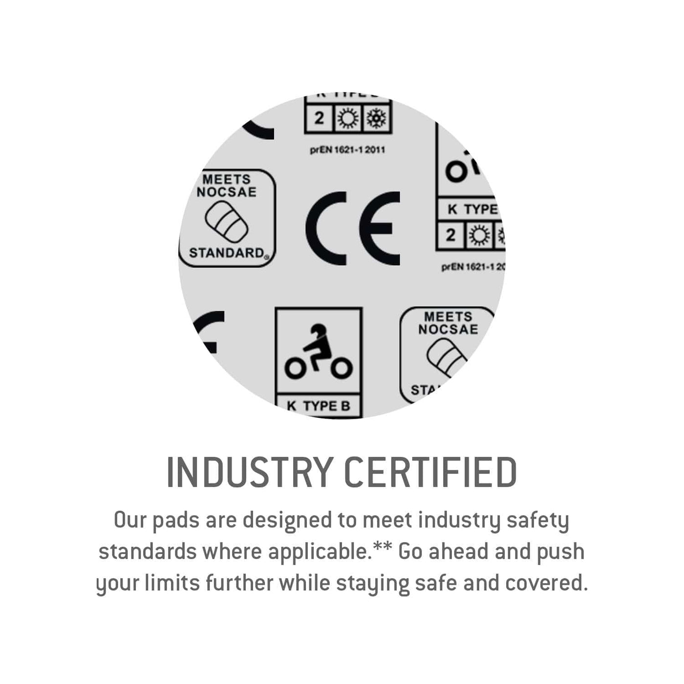 certified G-Form protective gear