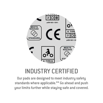 CE certified G-form protective gear