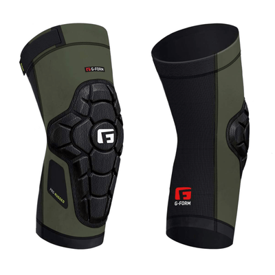 G-Form Pro Rugged Knee Guards - Army Green