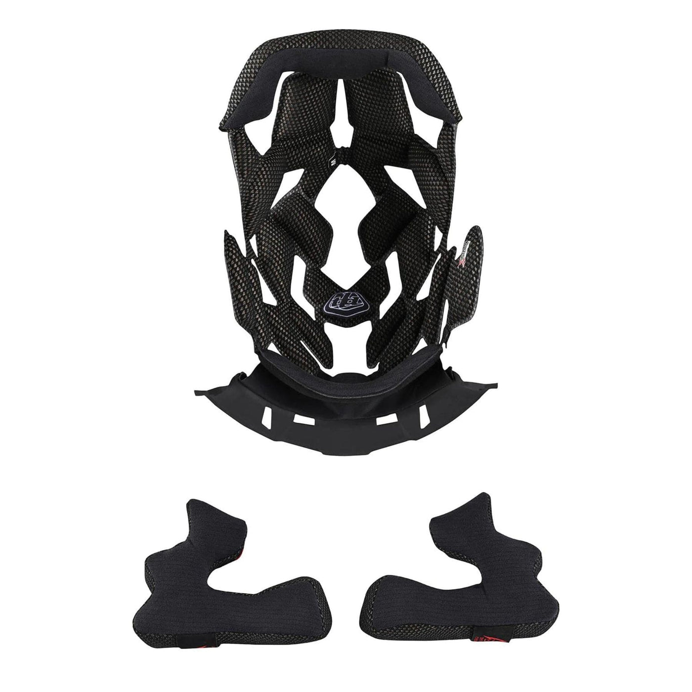 Troy Lee Designs D4 Helmet Interior Set - Cheek Pads & Headliner