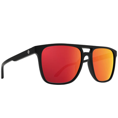 SPY CZAR Sunglasses, Happy Lens - Red