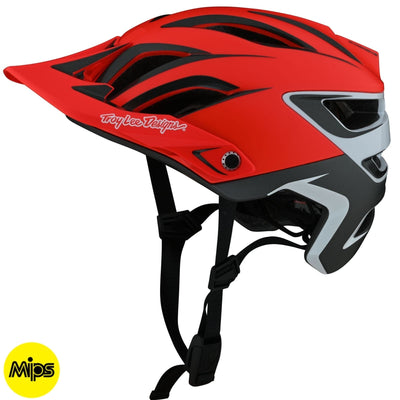 Troy Lee Designs A3 MIPS Bike Helmet Uno - Red