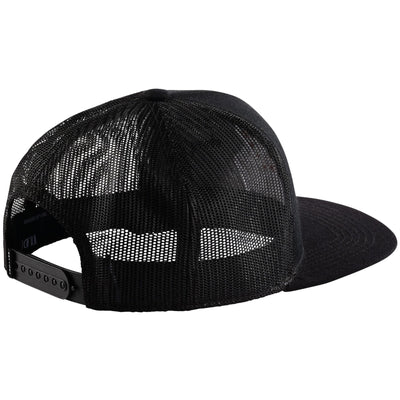 Troy Lee Designs Trucker Peace Out Snapback Hat - Black
