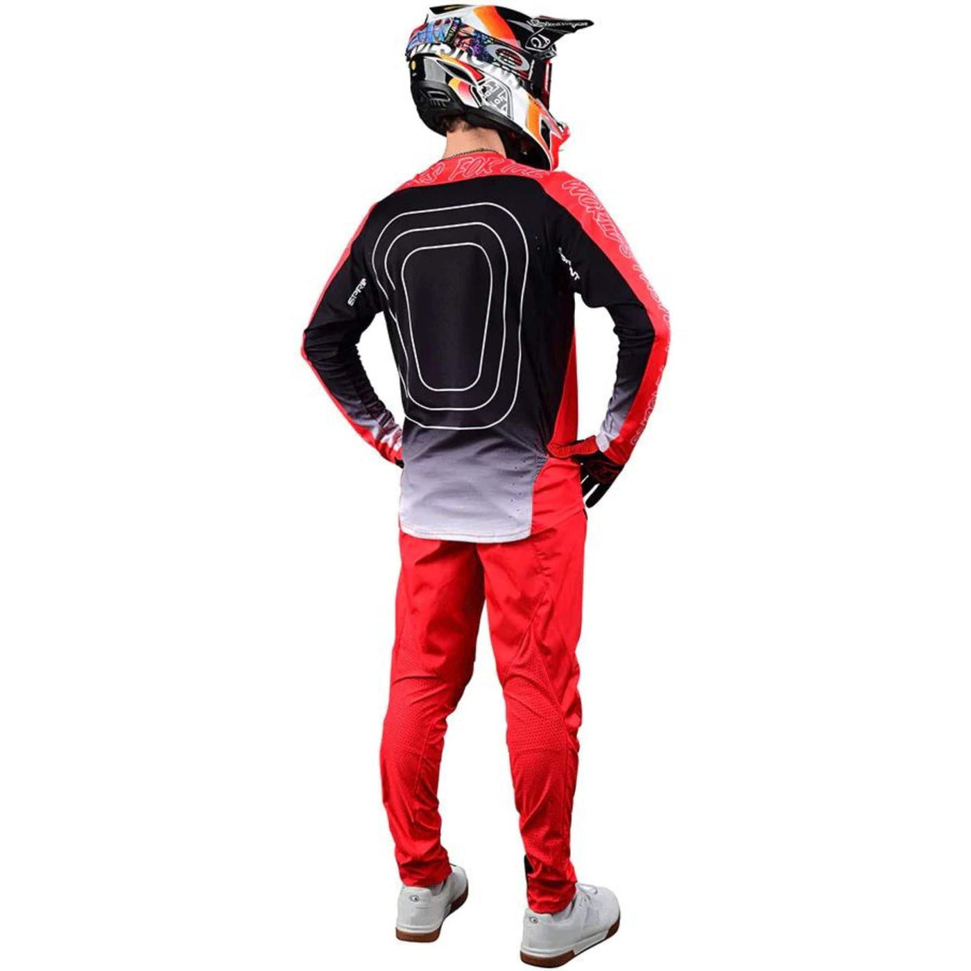 Troy Lee Designs Sprint Pants Bike Set Richter - Race Red