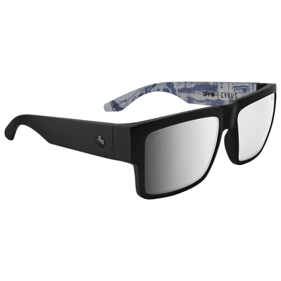 Square-framed sunglasses - platinum