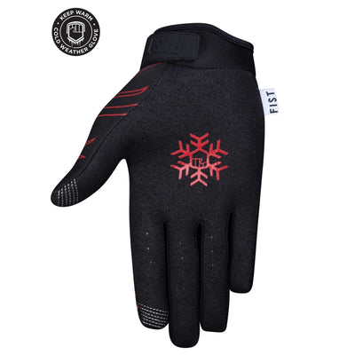 FIST Cold Weather Youth Gloves Frosty Fingers - Red Flame