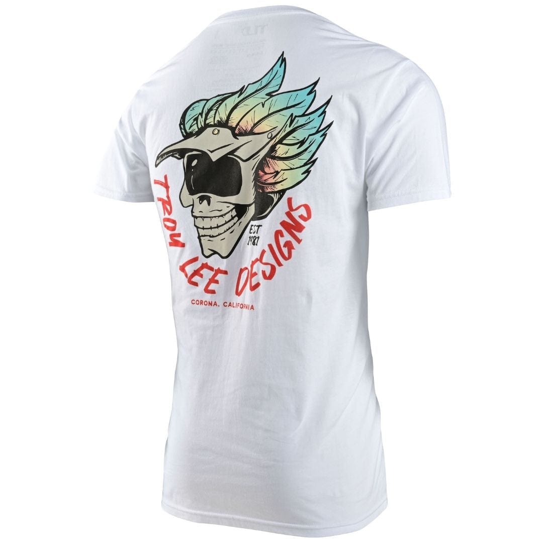 Troy Lee Designs T-Shirt Feathers - White