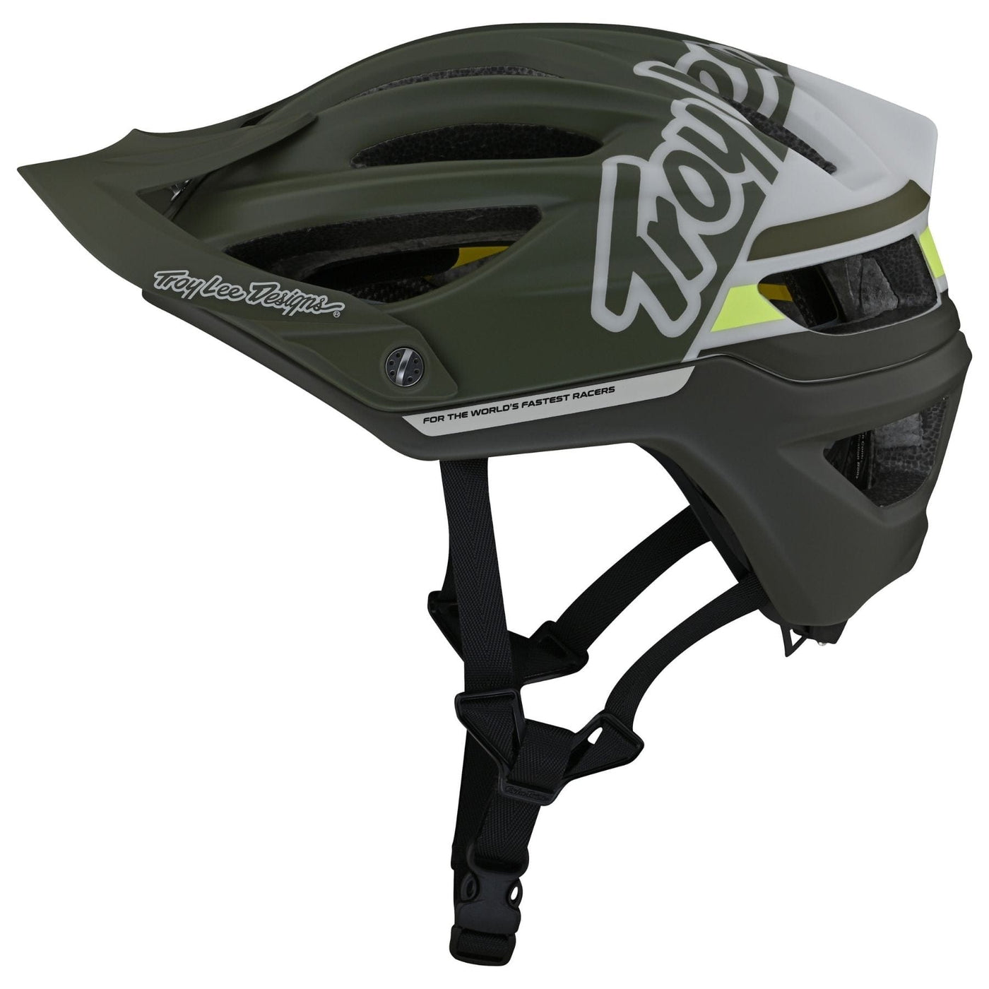 bicycle open-face helmet - green