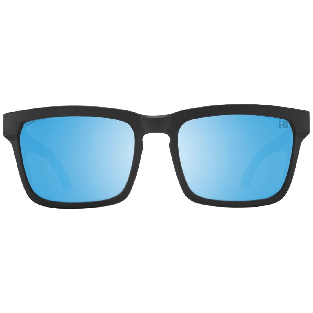 light blue. mirrored lens sunglasses