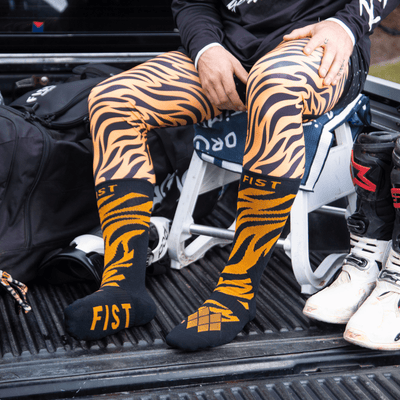 FIST Moto Socks - Tiger