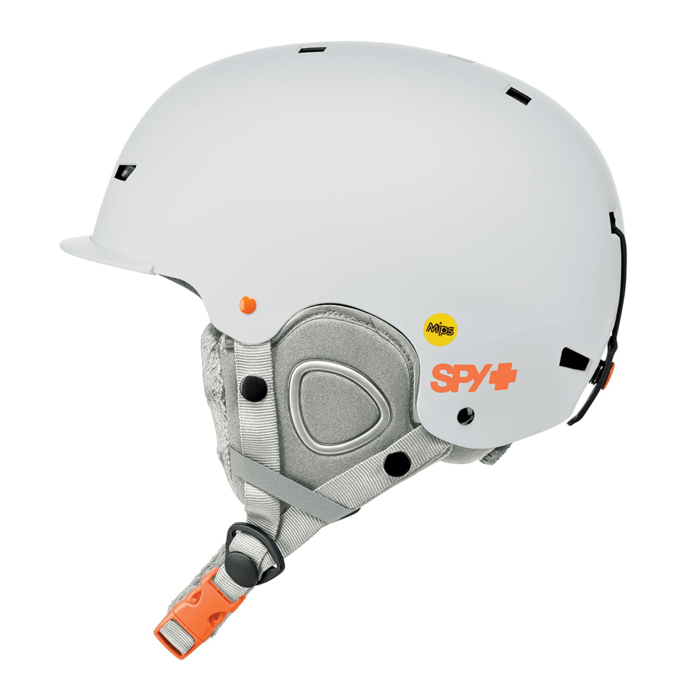 SPY Galactic MIPS Snow Helmet Matte White - Light Gray