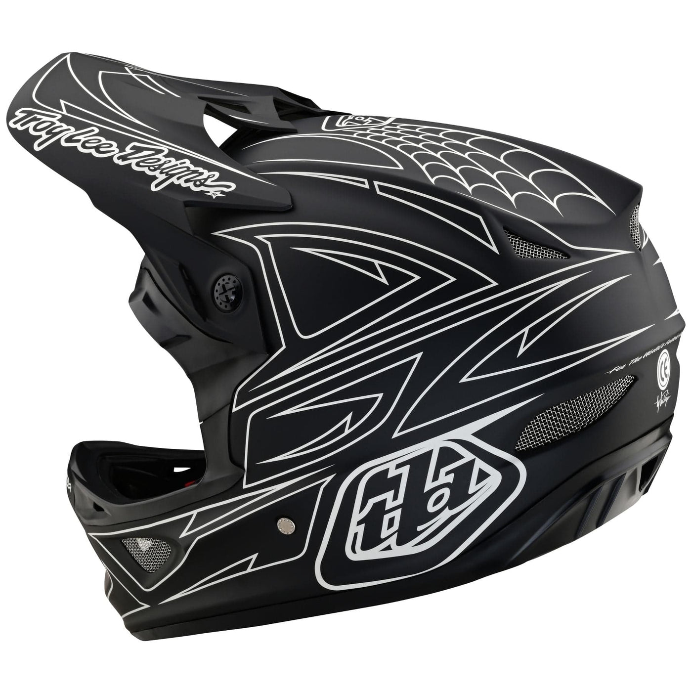 Full-face BMX race helmet - D3 Fiberlite