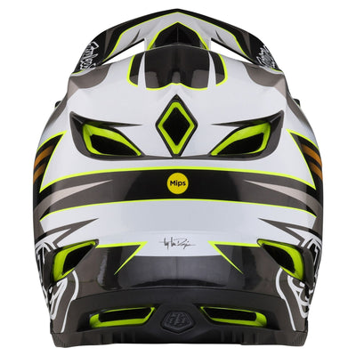 Troy Lee Designs D4 Carbon MIPS Helmet Saber - Gray