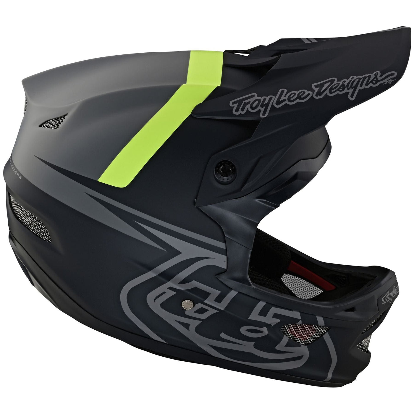 Troy Lee Designs D3 Fiberlite Helmet Slant - Gray