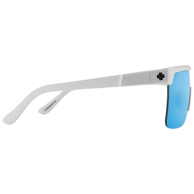 polarized semi-rimless sunglasses - white