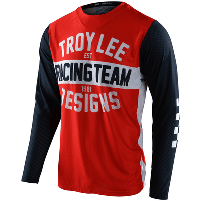Krekls Troy Lee Designs GP AIR Team 81 - Orange/Navy