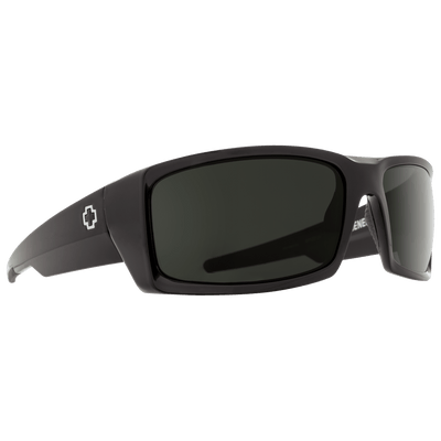 SPY GENERAL Sunglasses, Happy Lens - Black