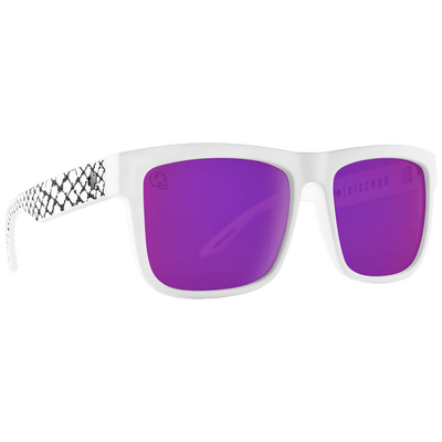 SPY Optic Discord Sunglasses, Happy Lens - Purple/White