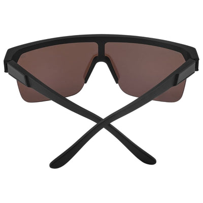 Flynn 5050 polarized semi-rimless sunglasses - black frame