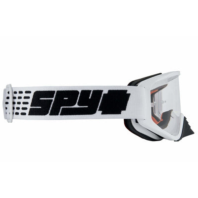 spy goggles mx - white