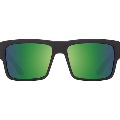 mirrored sunglasses with green lens