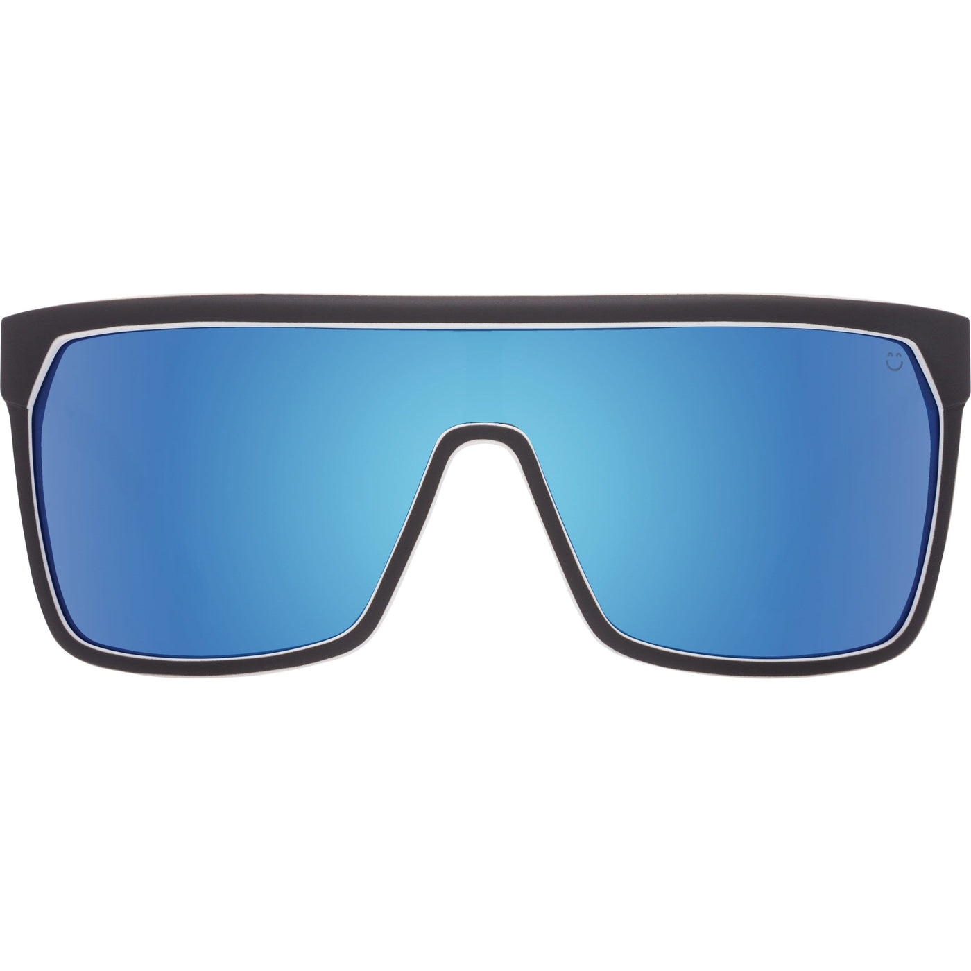 spy optic flynn oversized sunglasses - light blue