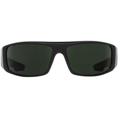 spy optic logan sunglasses - gray/green lens