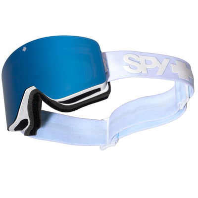 SPY Marauder Elite White Snow Goggles - Happy Boost Lens