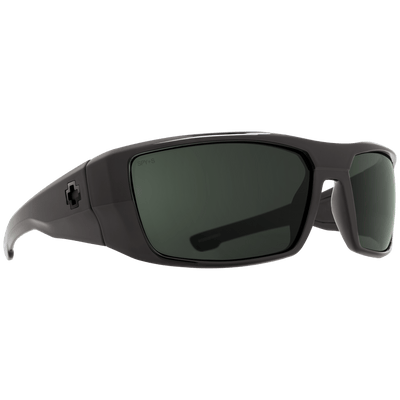 SPY DIRK ANSI Polarized Sunglasses, Happy Lens - SOSI Black
