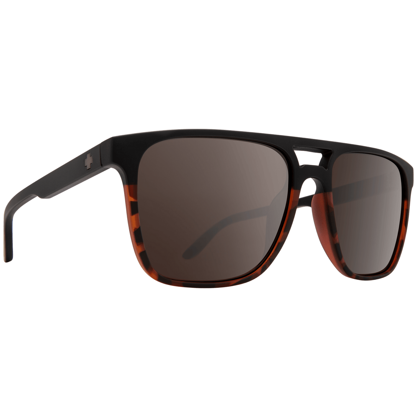 SPY CZAR Polarized Sunglasses, Happy Lens - Black