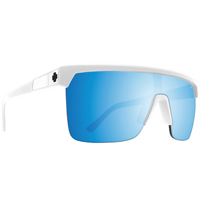 SPY FLYNN 5050 Polarized Sunglasses, Happy Boost - White/Blue