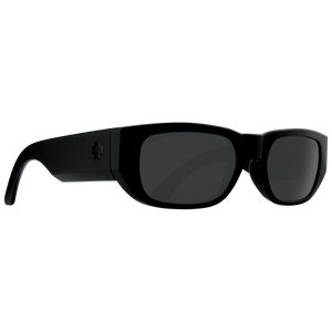 SPY GENRE Polarized Sunglasses, Happy Lens - Matte Black