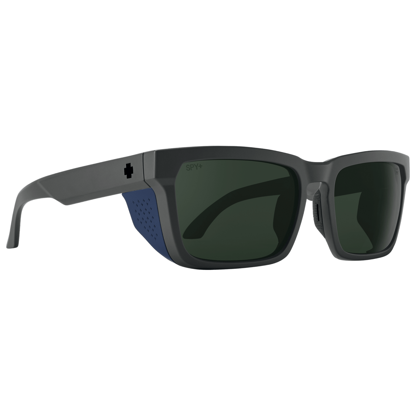 SPY HELM TECH Sunglasses, Happy Lens - Gray/Green