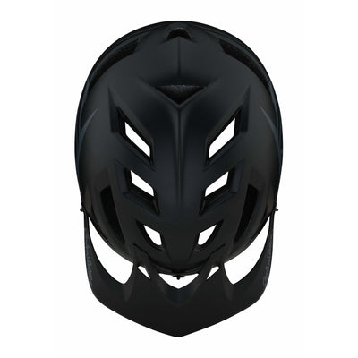 Open-face bike helmet