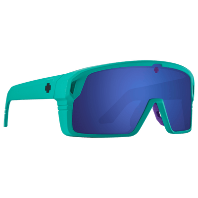 SPY MONOLITH Sunglasses, Happy Lens - Dark Blue