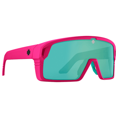 SPY MONOLITH Sunglasses, Happy Lens - Light Green
